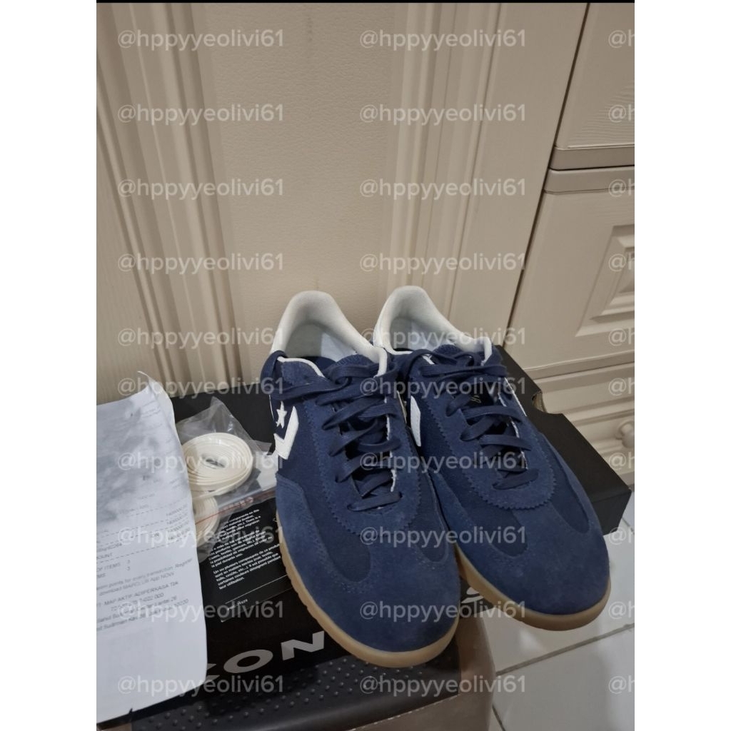 official converse run star trainer second/preloved navy uk 38/23.5 cm