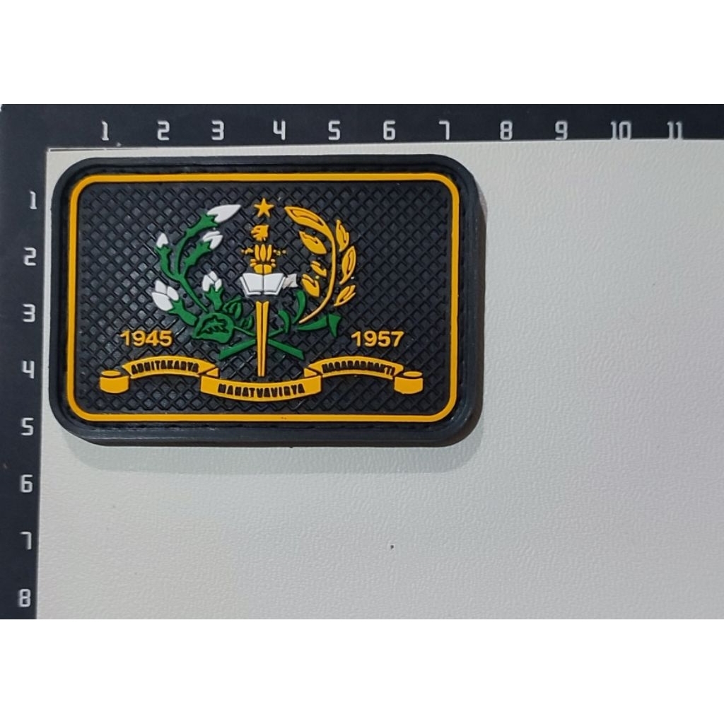 Patch Rubber Velcro / Tempelan Karet Akmil