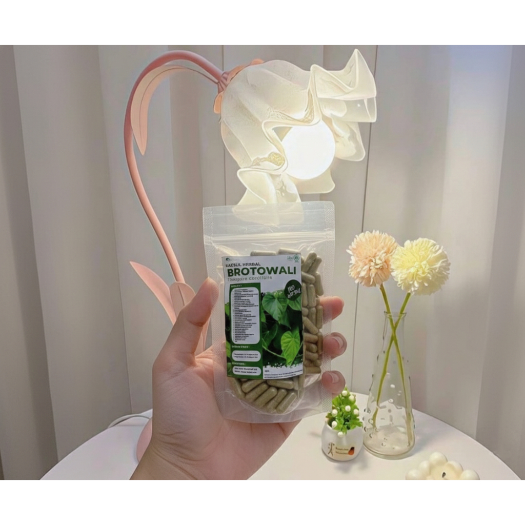 Kapsul Brotowali isi 100 kapsul | Kapsul Herbal Brotowali Alami