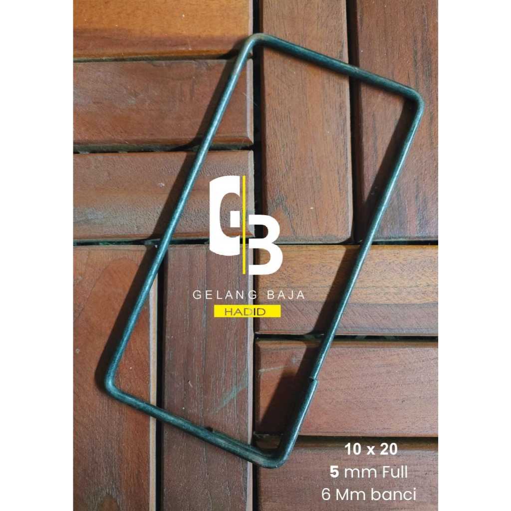 Besi Begel / Ring Behel / Kolom Besi / Cincin Ring Besi 10x20 6Mm Banci / 5Mm full