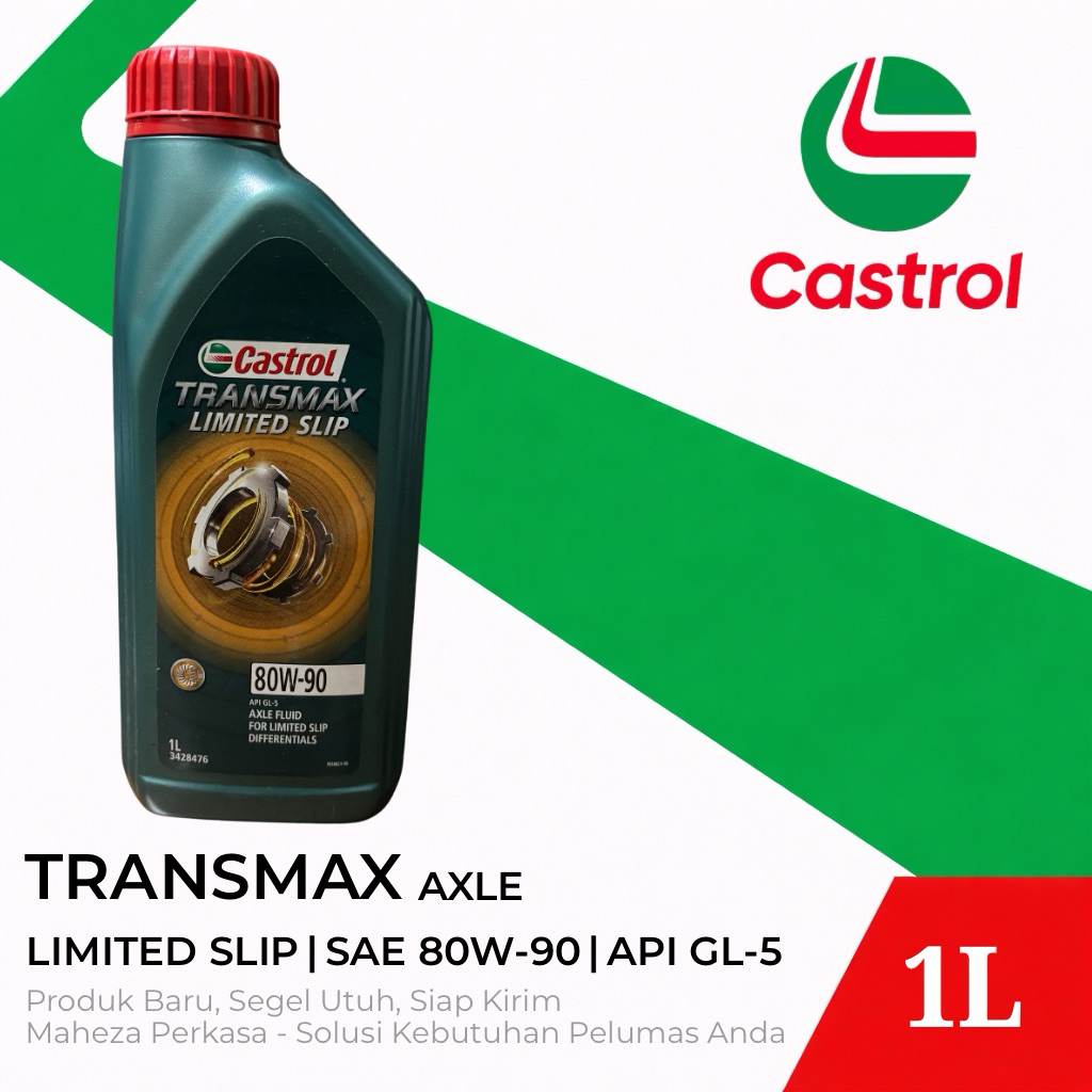 Castrol Transmax Axle Limited Slip Oli Gardan LSD SAE 80W-90 1 Liter