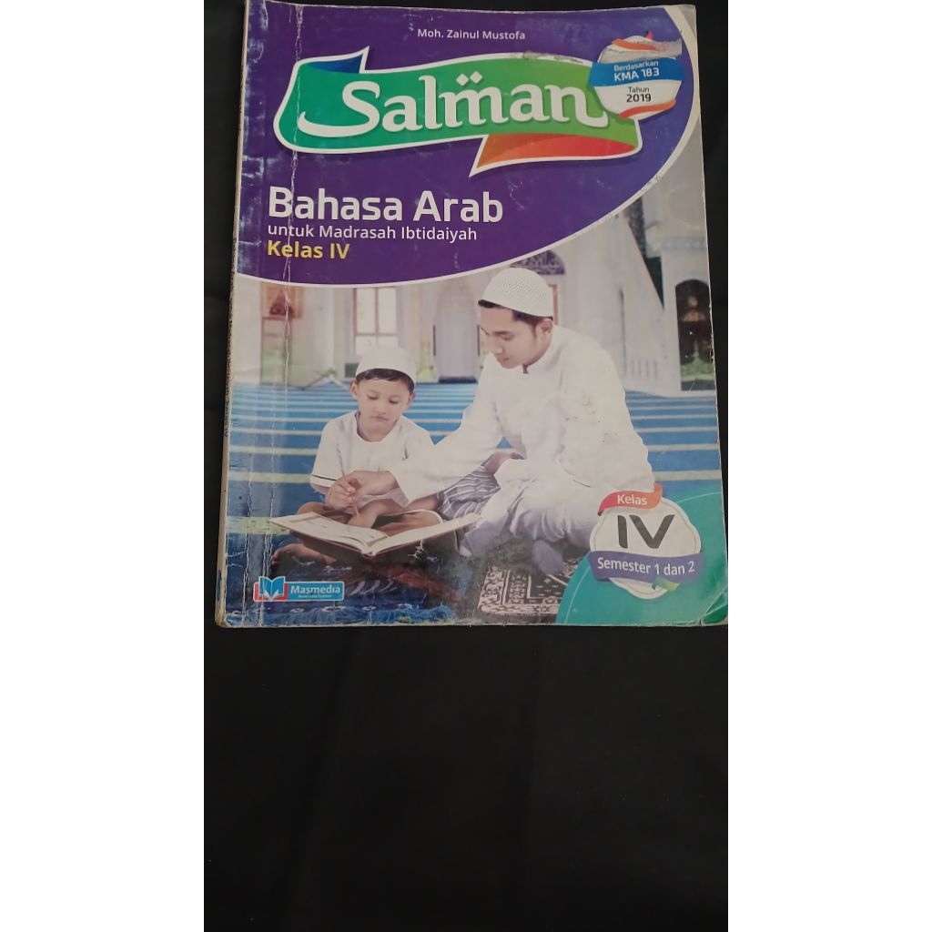 Salman bahasa arab untuk madrasah ibtidaiyah kelas 4 semester 1 dan 2 tahun 2019