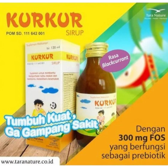 Vitamin Anak Lengkap KURKUR Sirup 120ml