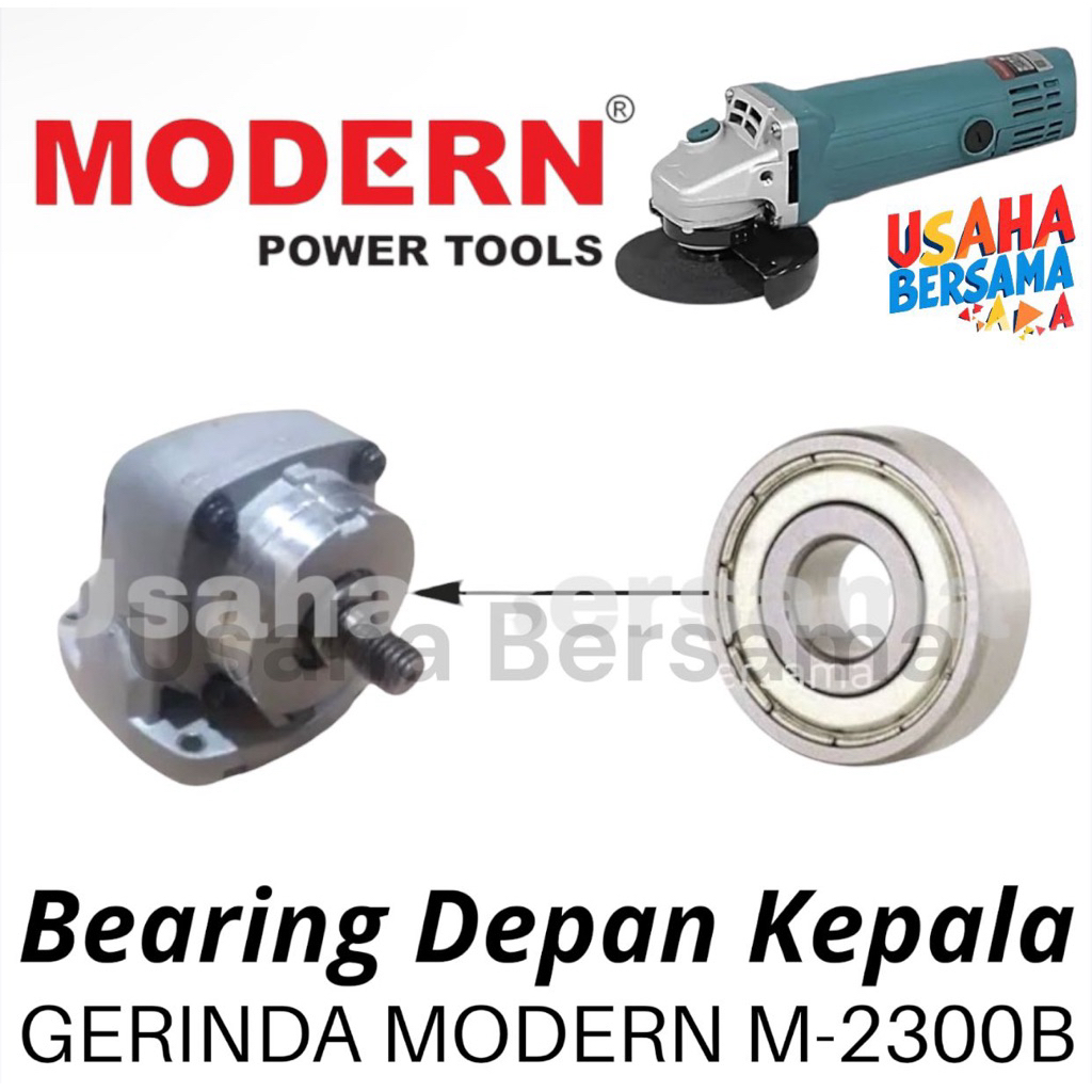 Bearing Depan Kepala Gerinda Modern M2350B Laher Laker Lahar Spindle Kepala Mesin Gerinda
