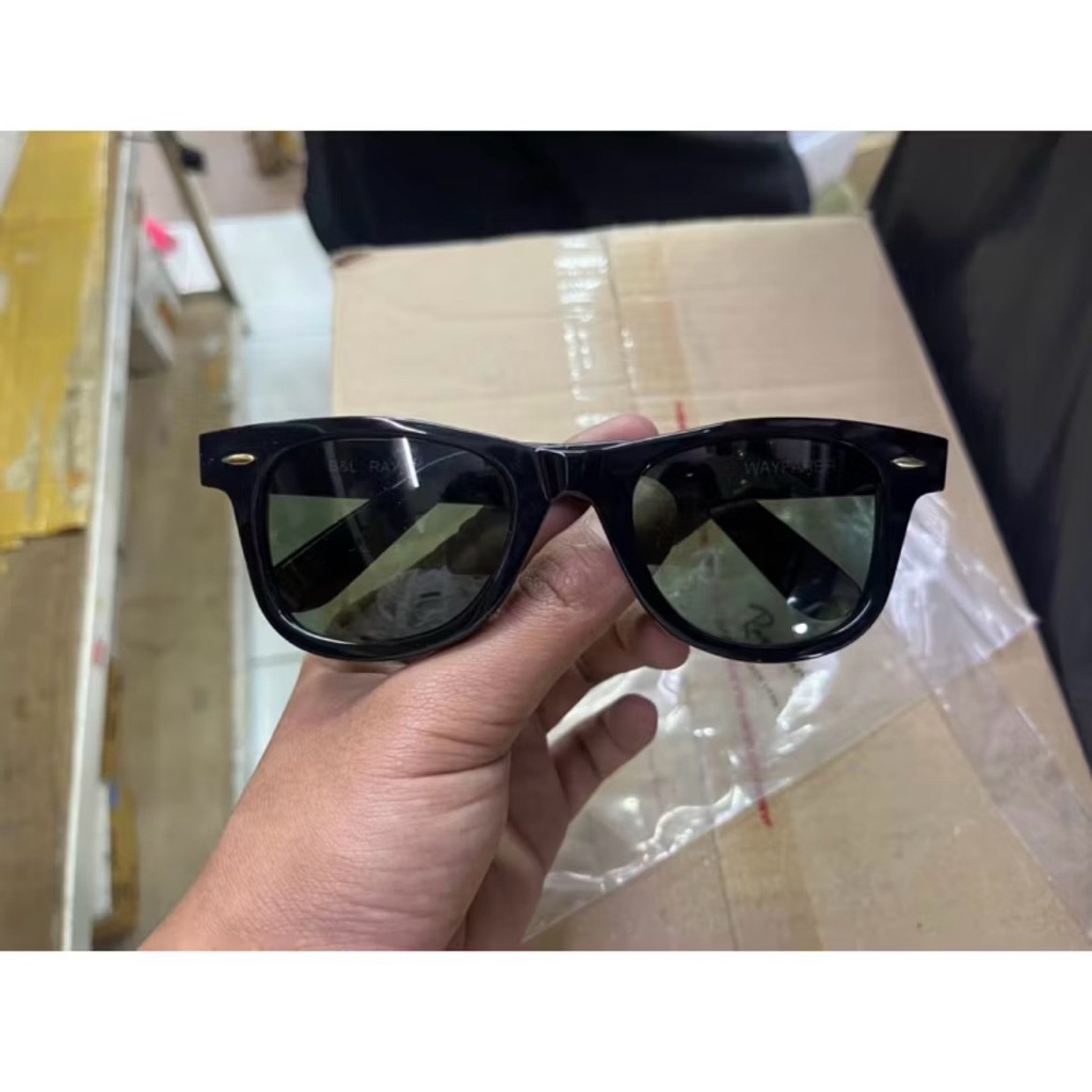 KACAMATA RAYBAN HARDROCK SERIES JAKARTA HITAM GLOSY second ori