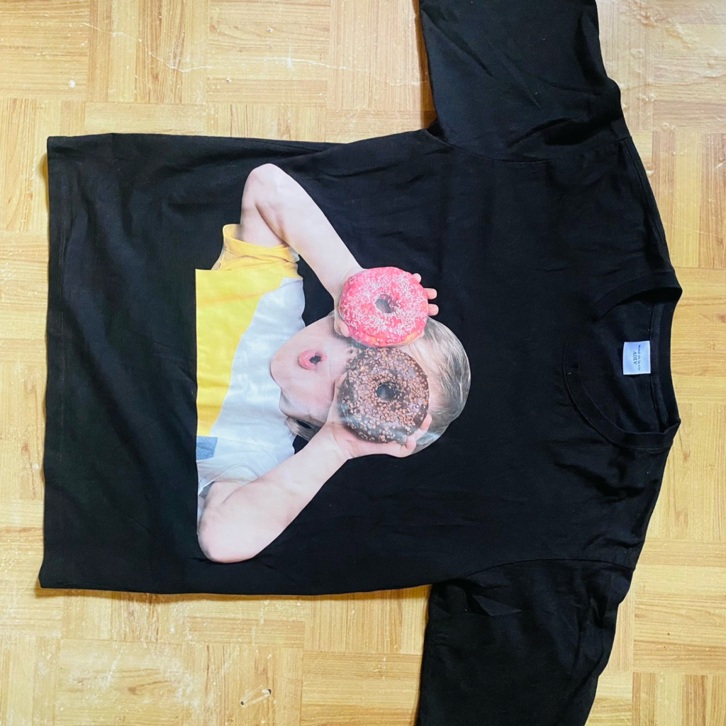 PL Tshirt Ad#LV SIZE ON TAG  1 P X L ( 72 x 118) ORIGINAL 100% MULUS & NO MINUS WARNA HITAM PEKAT TE