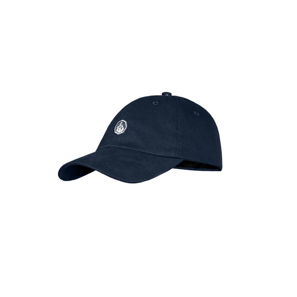 Prung Calco Topi Polo Cap Warna Navy Polocap Suede