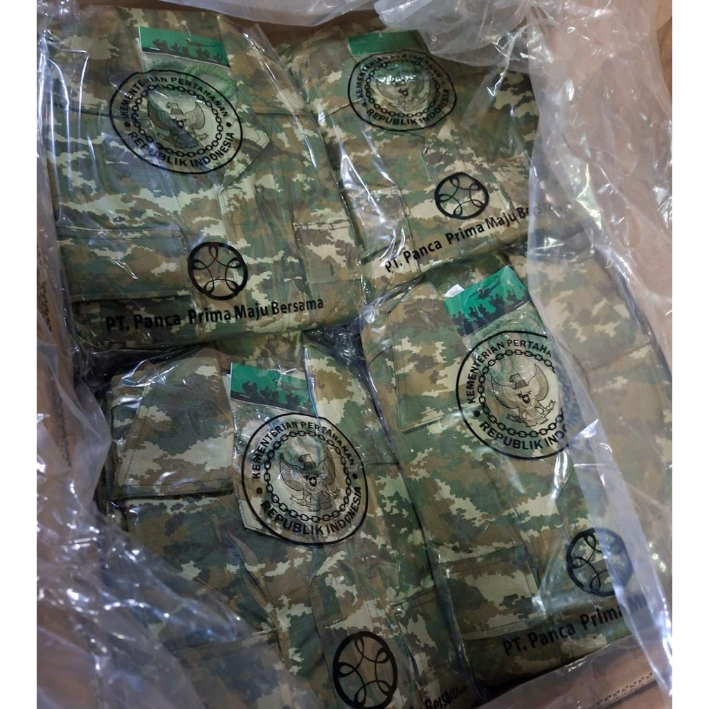 BAJU PDL JATAH TNI SAGE GREEN TAHUN 2025