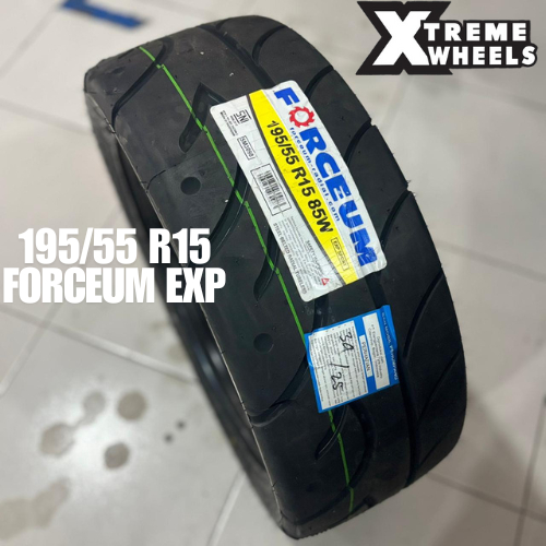 Ban mobil semislick r15 195/50 forceum exp-ban mobil brio jazz yaris tubeles ring 15