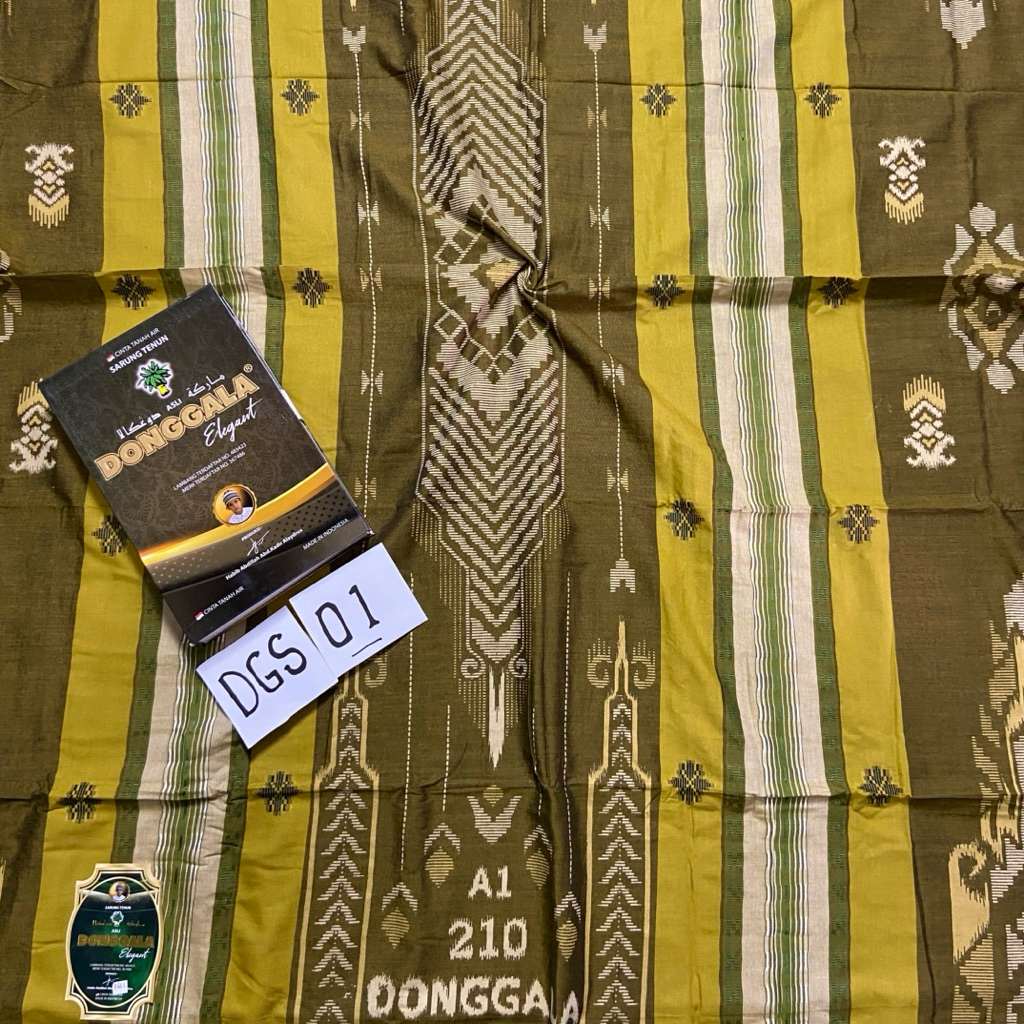 Sarung Donggala Songket Tarim Al hijaz donggala original