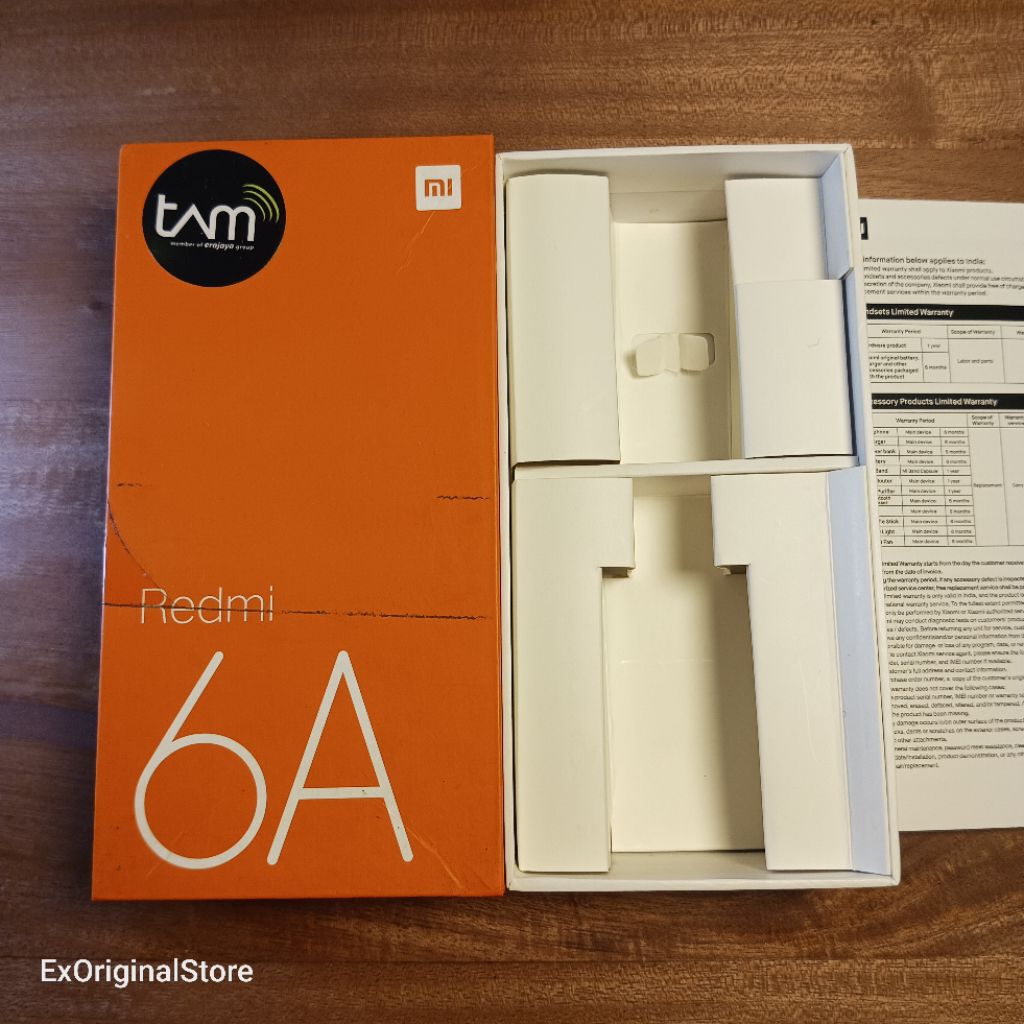 Dus Box Xiaomi Redmi 6A Original Copotan