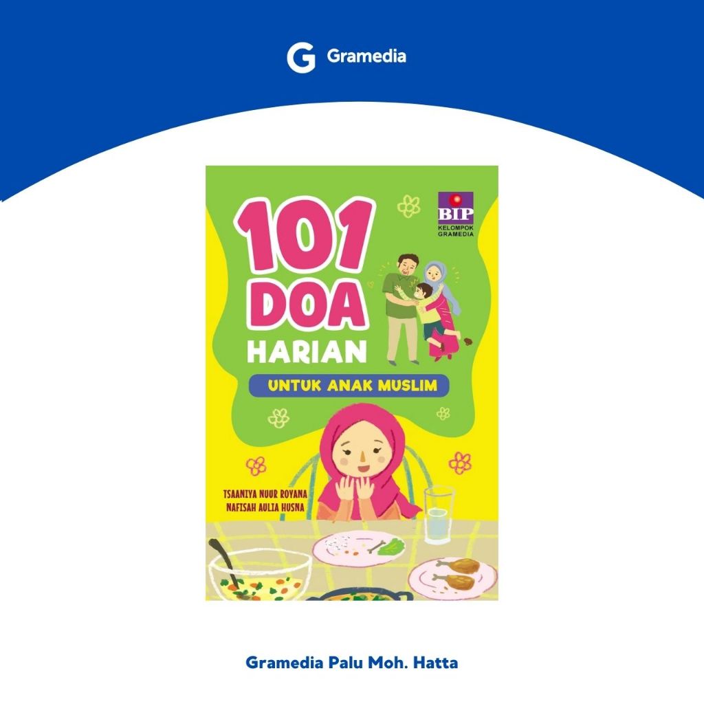 Gramedia Palu -  101 Doa Harian untuk Anak Muslim
