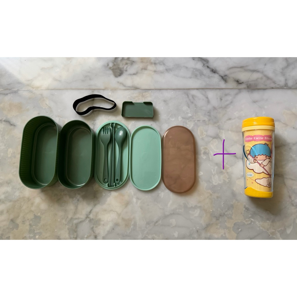 tempat makan dan botol minum anak