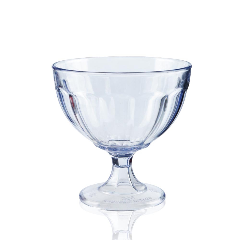 Gelas Es Teler Plastik Tahan Lama, Cocok untuk Cafe & Restoran / Gelas plastik es teler