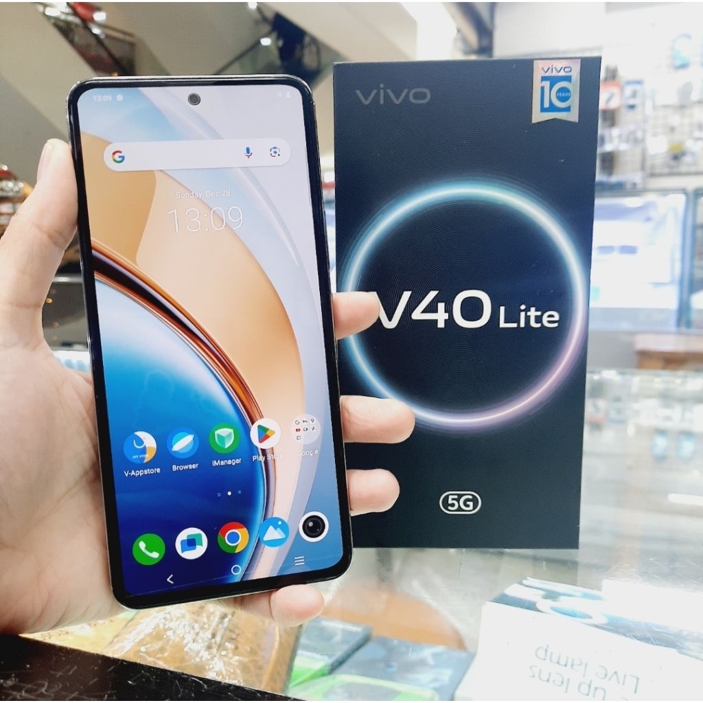 Vivo V40 Lite 5G 8/256 GB - Grey - Garansi Resmi - Second