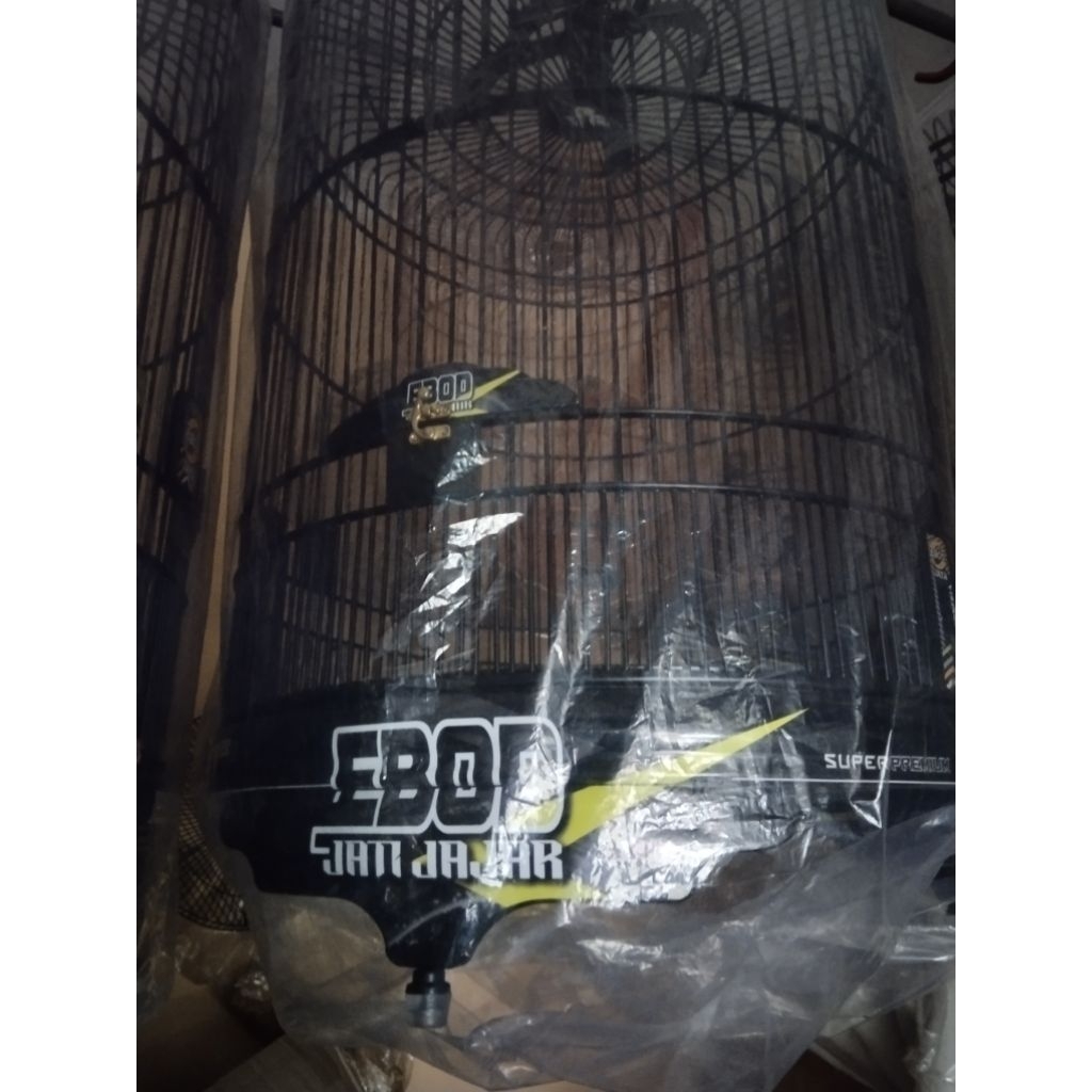 Sangkar murai ebod jaya pvc  decal no 2 klem koper original ebod sertifikat