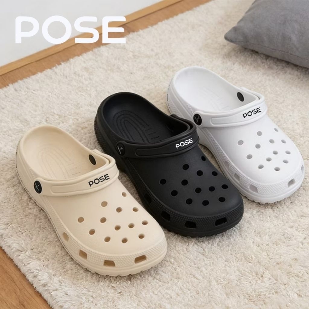 Posee Sandal Pria dan Wanita Anti Air Bayaband Clog Baya band clog Sendal Kodok Baim Terbaru Casual 