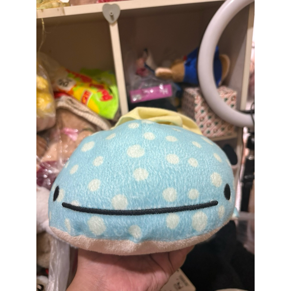 Boneka Paus Sanx Biru Jinbesan 35cm