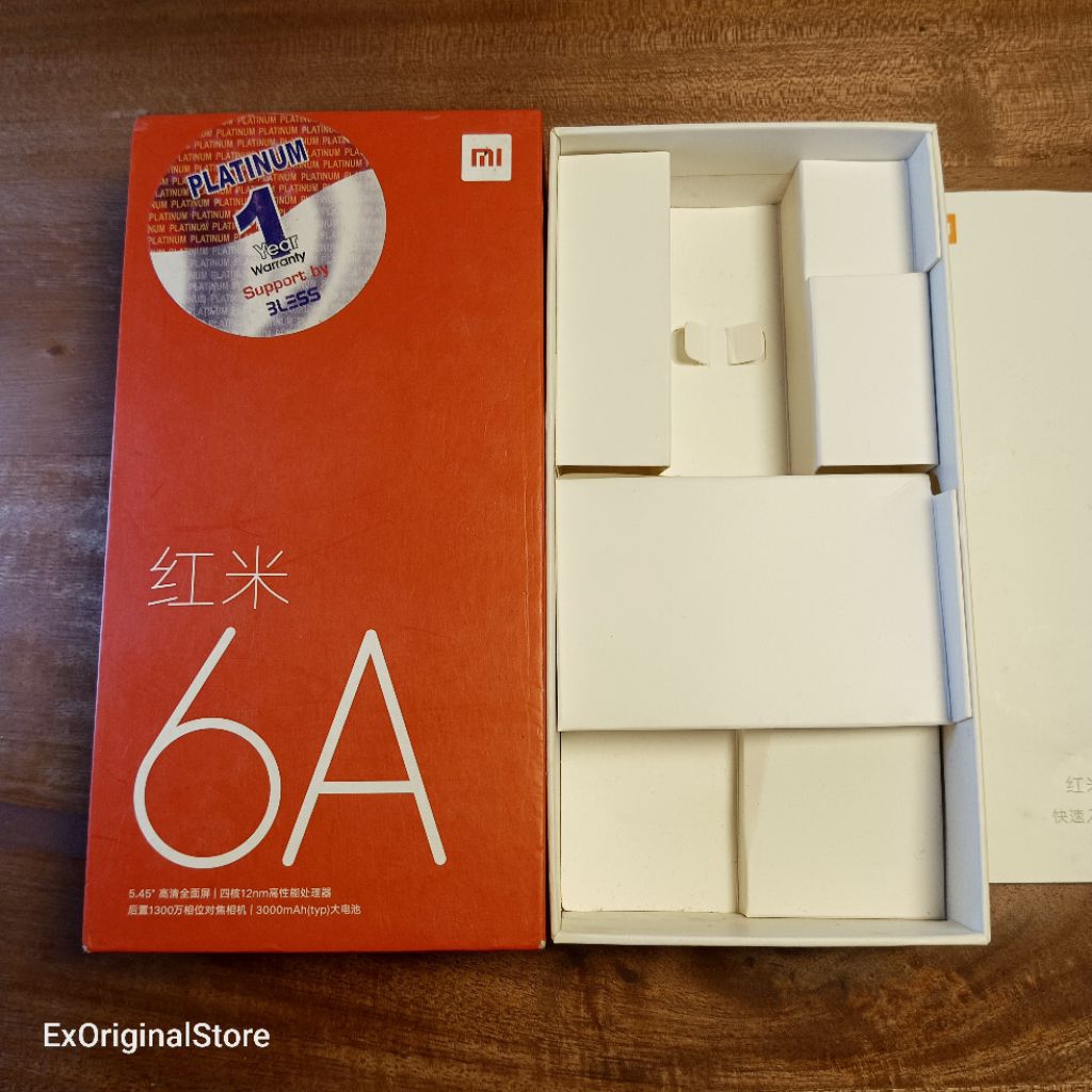 Dus Box Xiaomi Redmi 6A Original Copotan