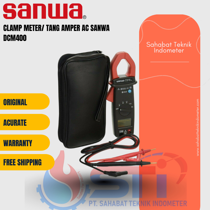 Clamp meter/ tang amper AC Sanwa DCM400