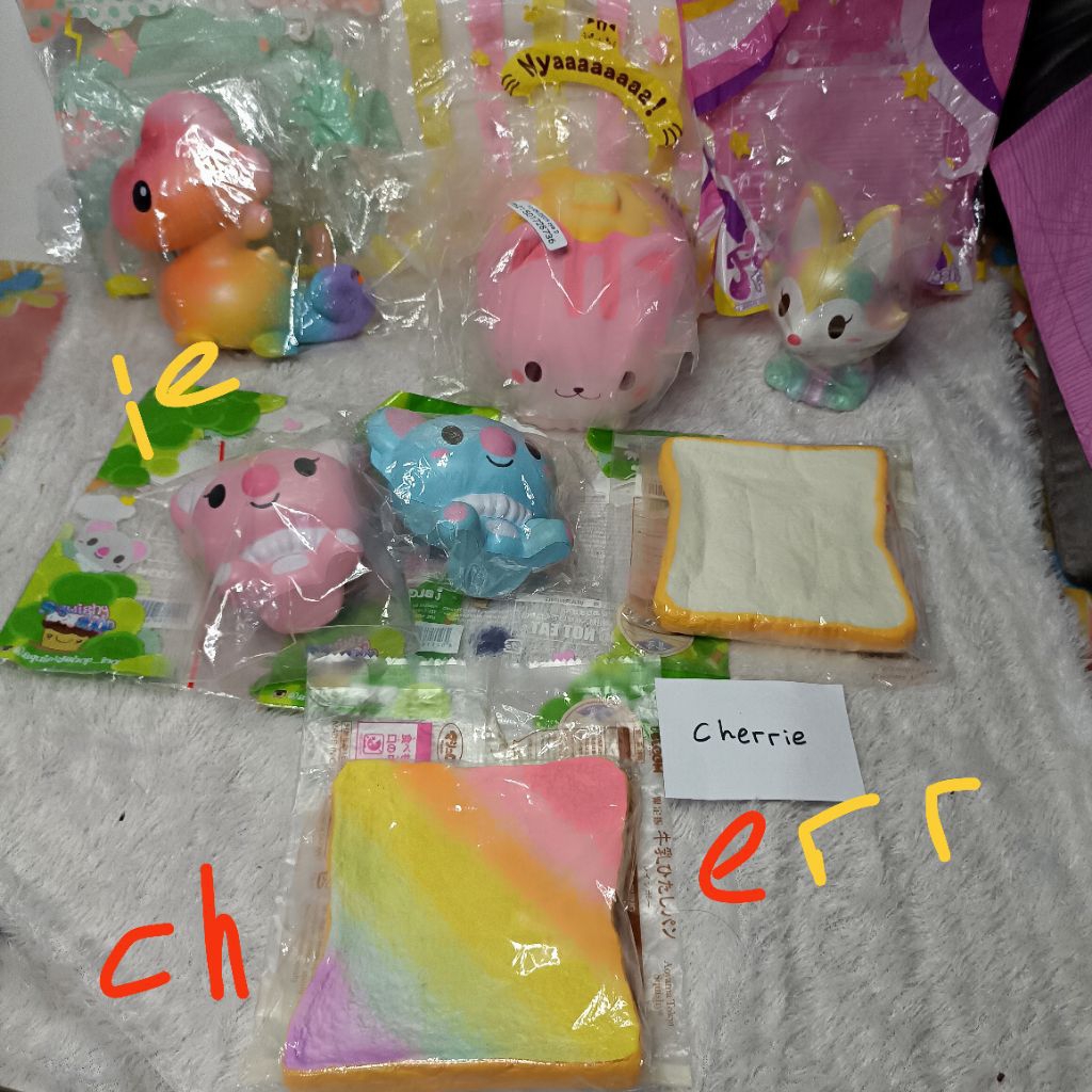 SQUISHY IBLOOM koala cutie saurus fox toast