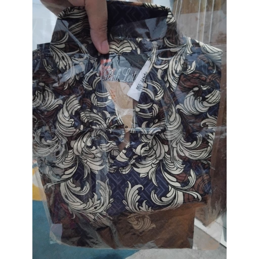 PRELOVED BALI LESTARI BATIK PRIA LENGAN PANJANG
