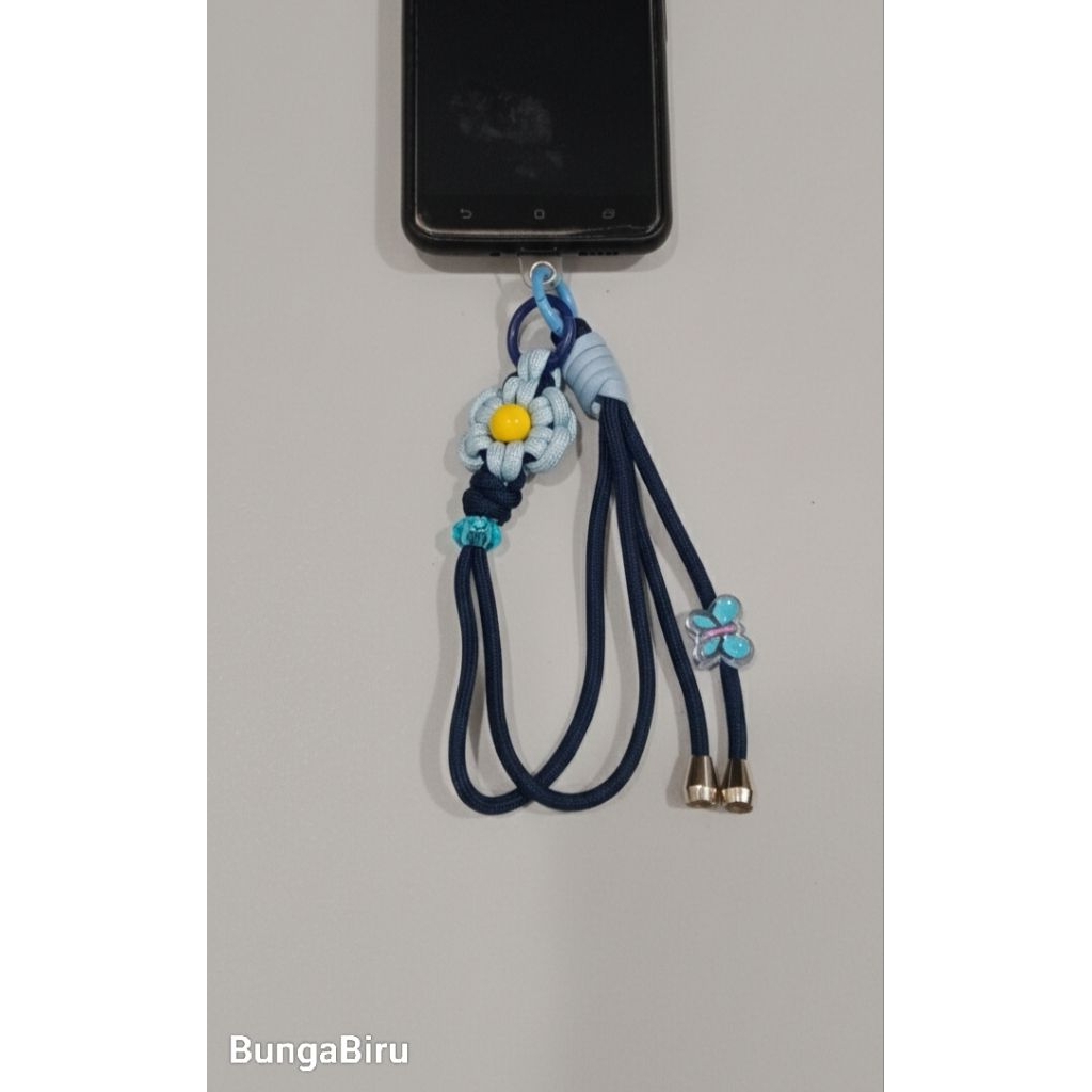 Strap Hp/Tali Hp/Gantungan Hp Bunga