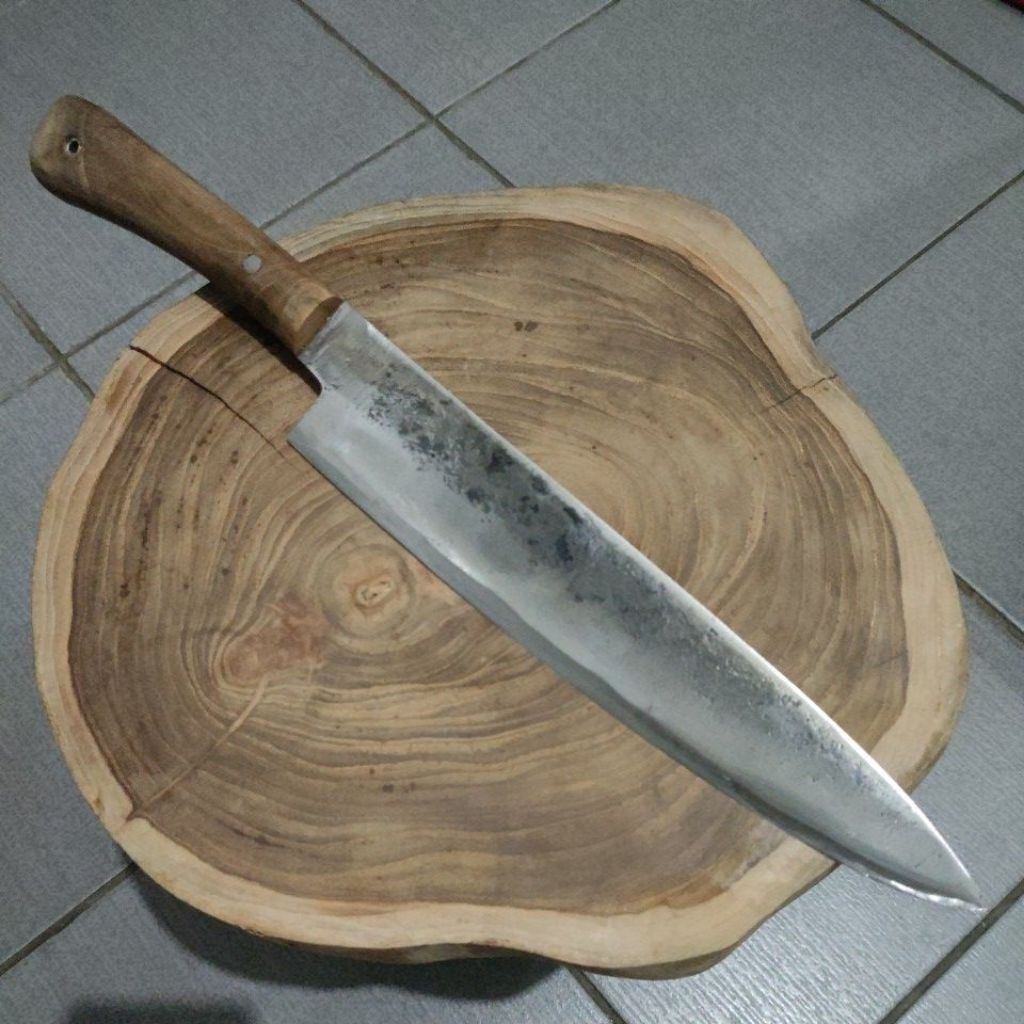 Pisau Dapur Gyuto atau Chef Knife 25 cm Fulltang Kuroichi Tajam untuk memasak