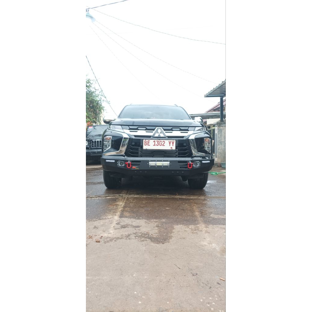 Bemper depan Pajero Sport OLD & New