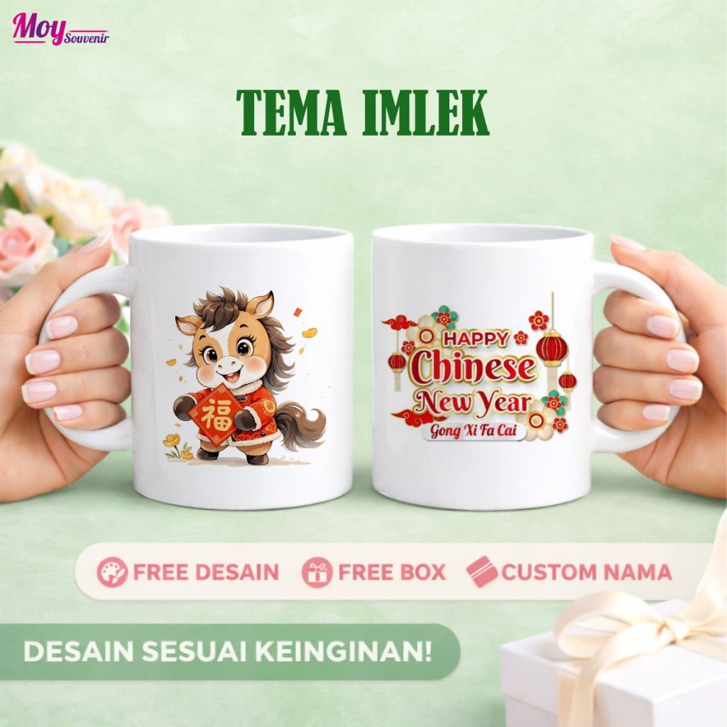 GELAS MUG TEMA IMLEK