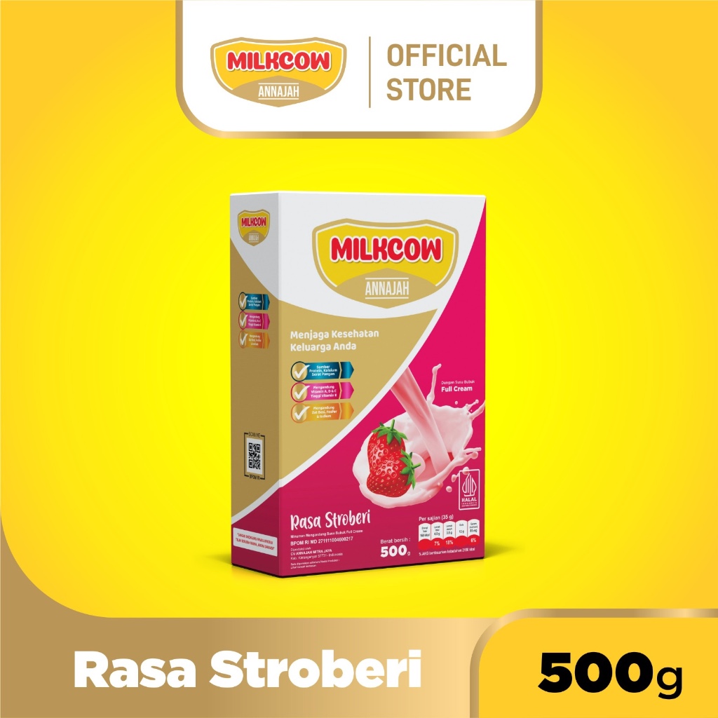 Milkcow Annajah - Milkcow Susu Gemuk Anak Dan Dewasa Milkcow 500gram