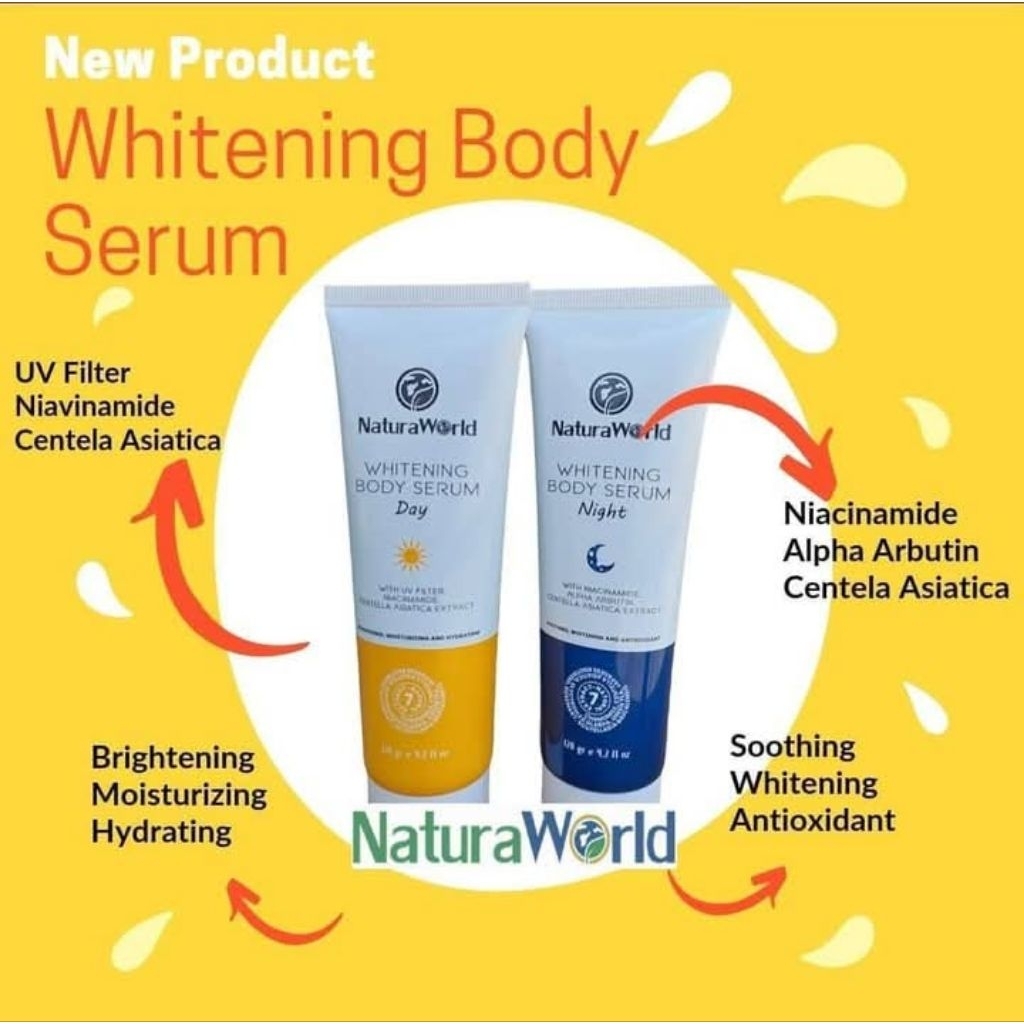 WHITENING BODY SERUM NATURA WORLD