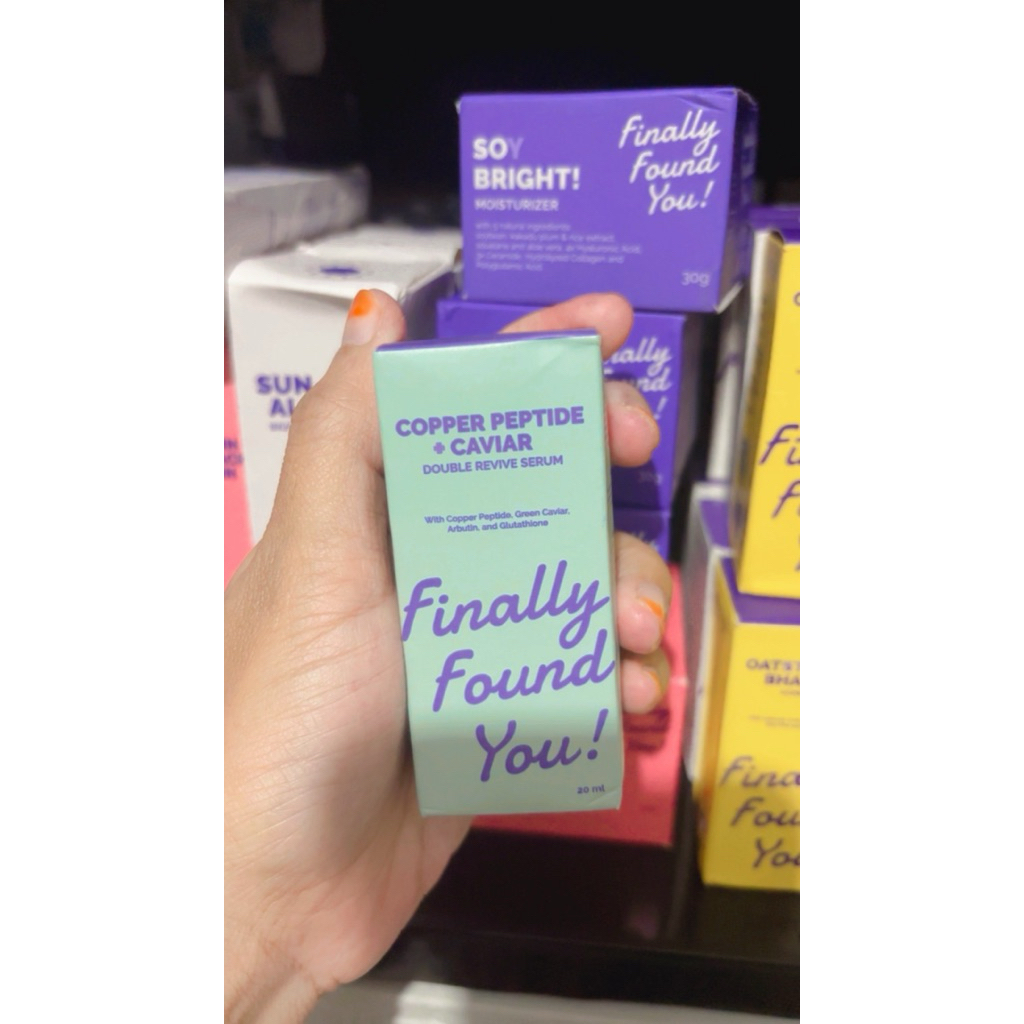 Finally Found You Cooper Peptide + Caviar Serum.