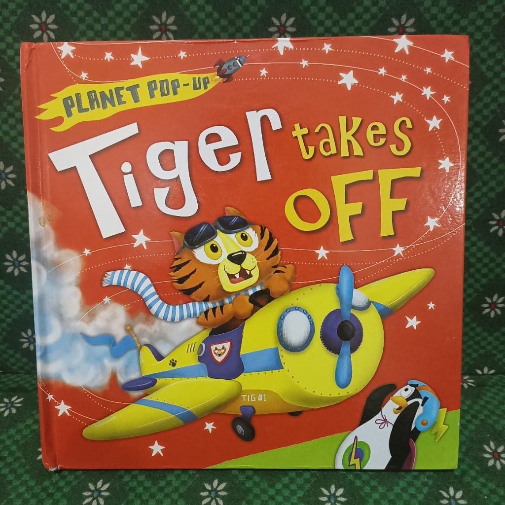 Preloved Buku Pop Up Tiger Takes Off