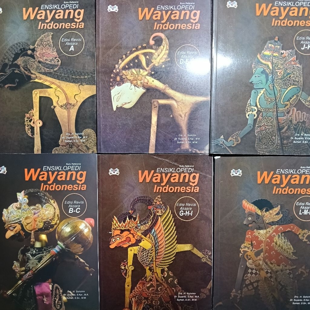 Buku Original • Sepaket Lengkap Ensiklopedia Wayang Indonesia 9 Jilid