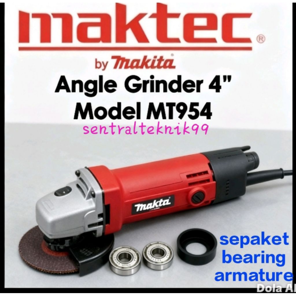 bearing klaher gerinda maktec mt 954/laher armature mesin gerinda maktec mt 954