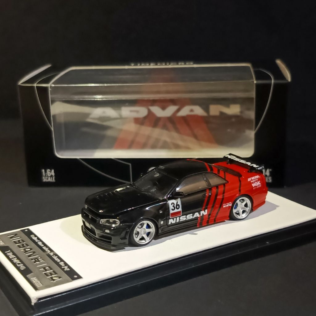 TIME MICRO NISSAN GTR R34 ADVAN