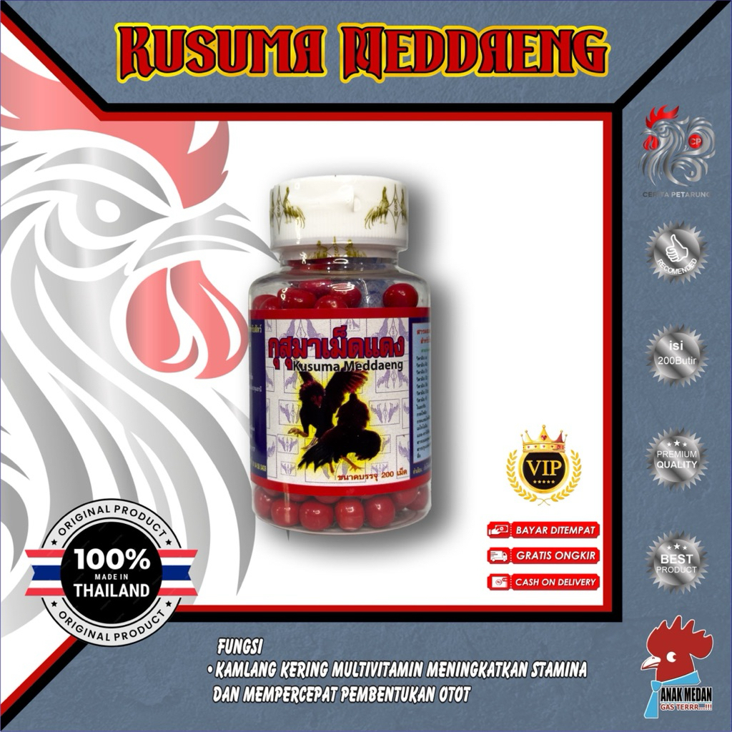 KAMLANG KERING KUSUMA MEDDAENG ISI 200 KAPSUL