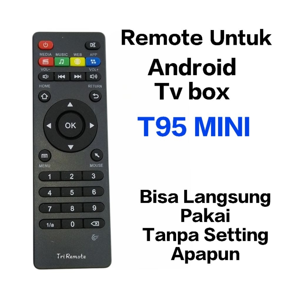 Remote Android Tv Box T95 MINI
