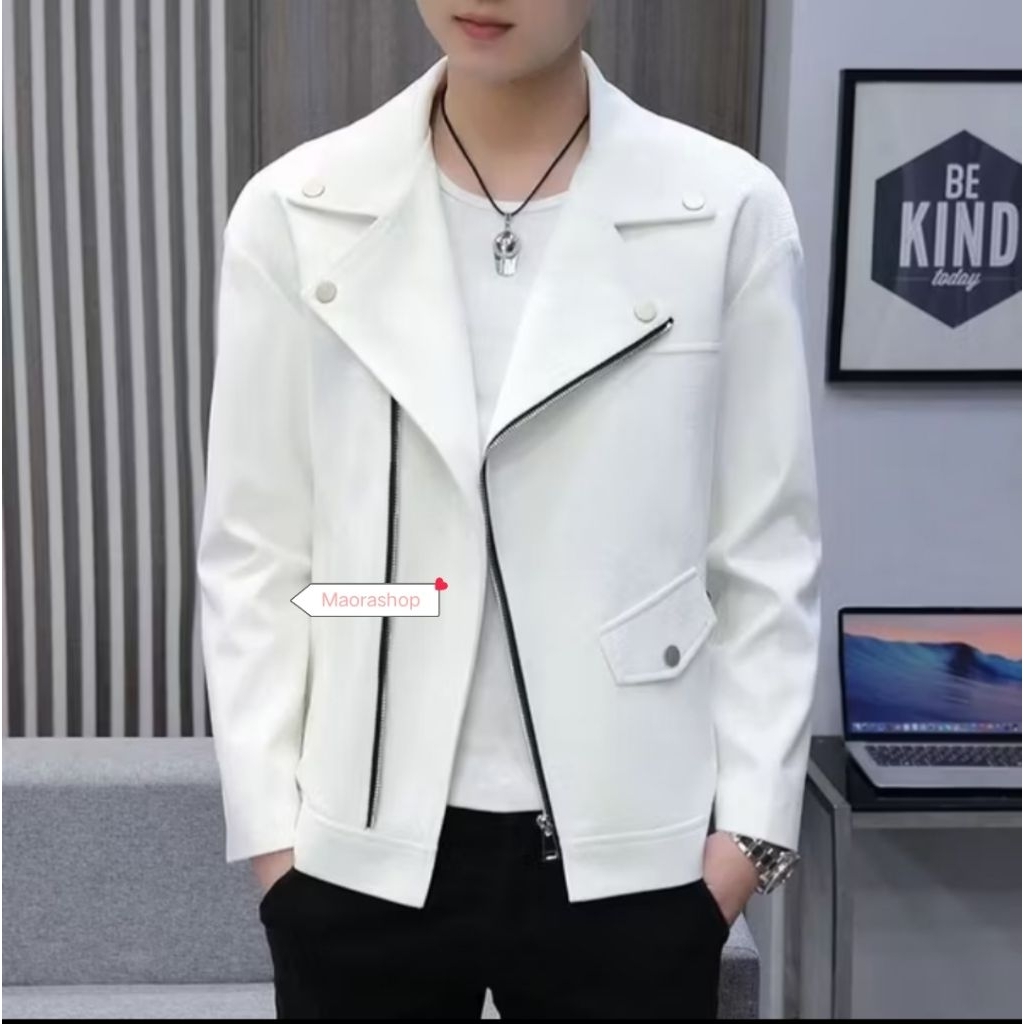 Jaket Pria Blezer Pria Keren Gaul Koreaan Terbaru