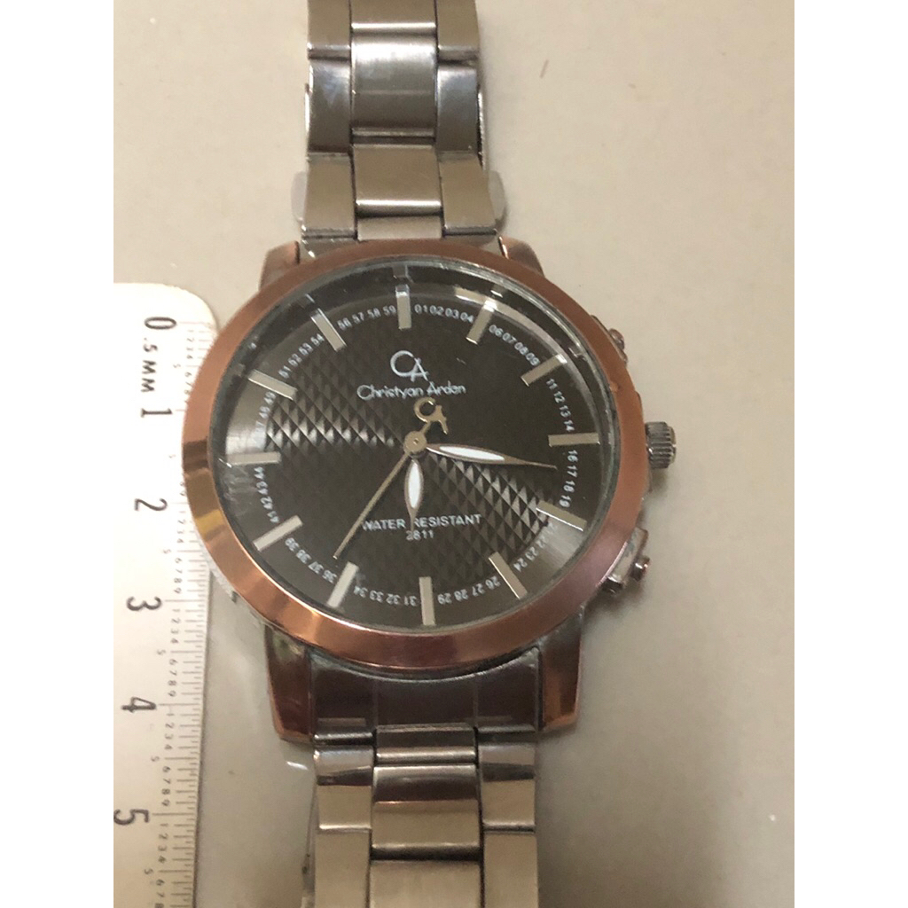 Jam Tangan Pria Christyan Arden Stainless Steel Analog – Premium Men Watch