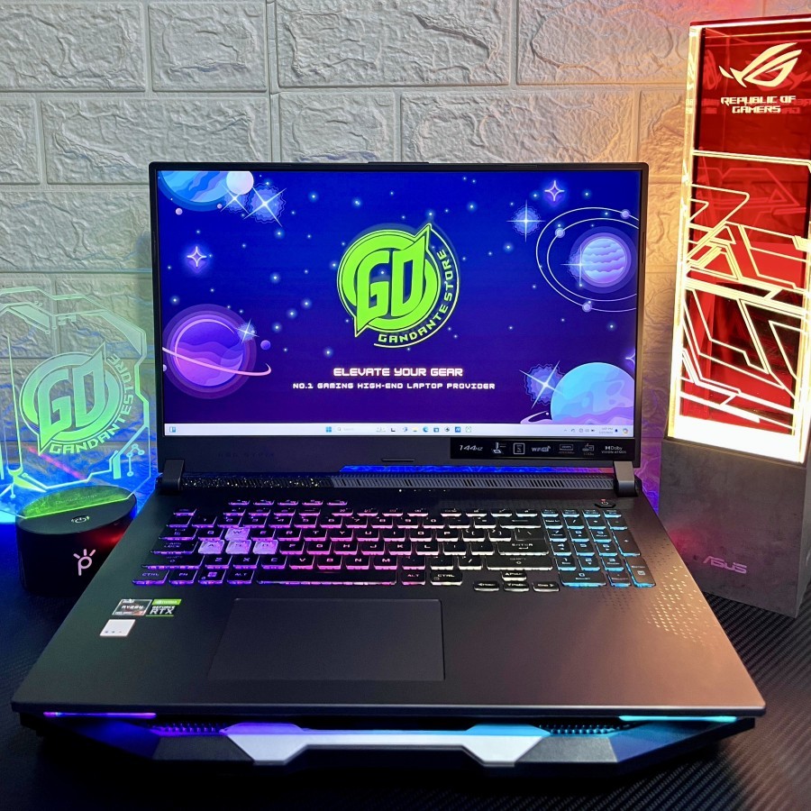 ASUS ROG STRIX G17 G713RC Ryzen 7 6700H | RTX 3050 | 17.3” 144Hz | Gaming Kencang |