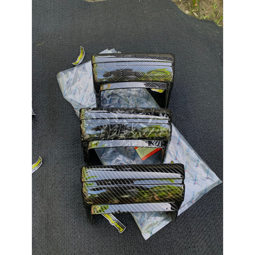 Buntut vespa px carbon bemper belakang vespa carbon pelindung body belakang vespa