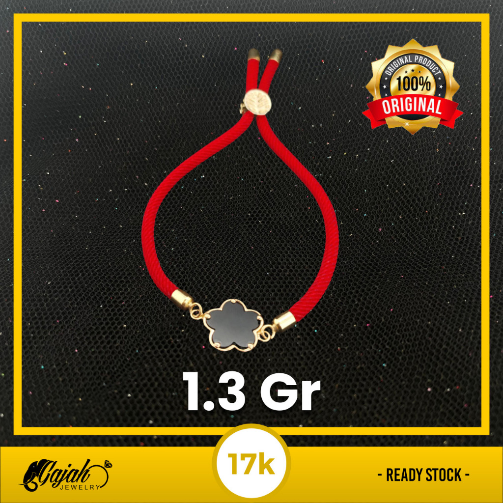 Gelang Tali Emas 17K - Toko Emas Gajah - 1.3 Gram 7268