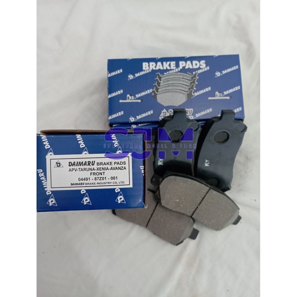 KAMPAS REM DEPAN XENIA AVANZA APV TARUNA DAIMARU BRAKE PADS