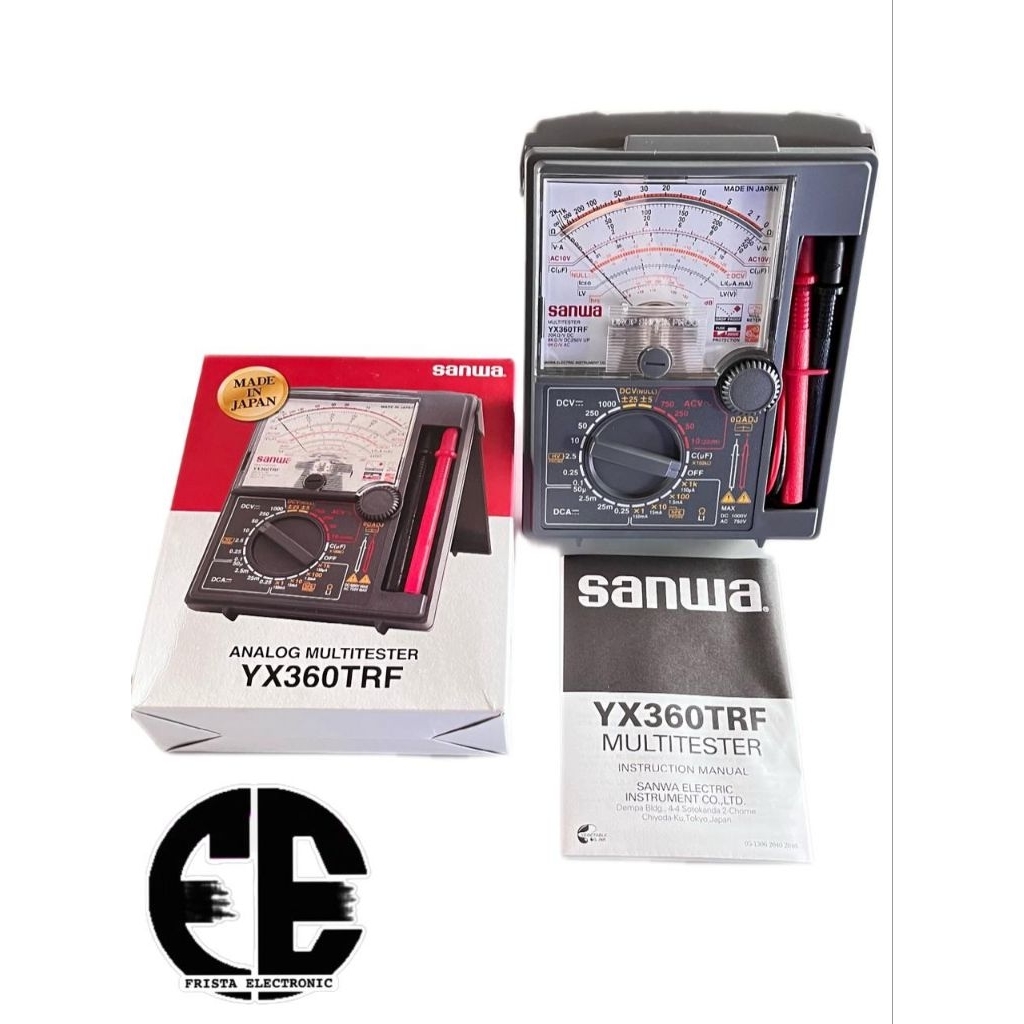 Multimeter Analog sanwa YX-360-TRF // Multi tester sanwa YX360TRF (ORIGINAL)
