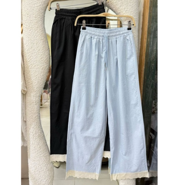 celana renda cantik warna pink celana kulot merah muda