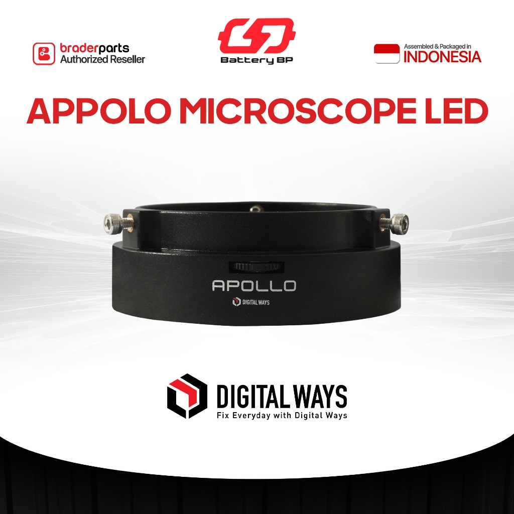 Battery BP Digital Ways Appolo Microscope Led