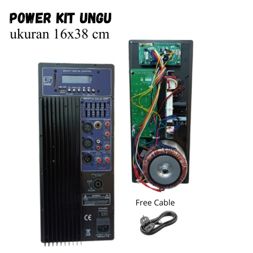 POWER KIT UNGU UKURAN 16 X 38 CM Power kit Apollo ungu Bluetooth
