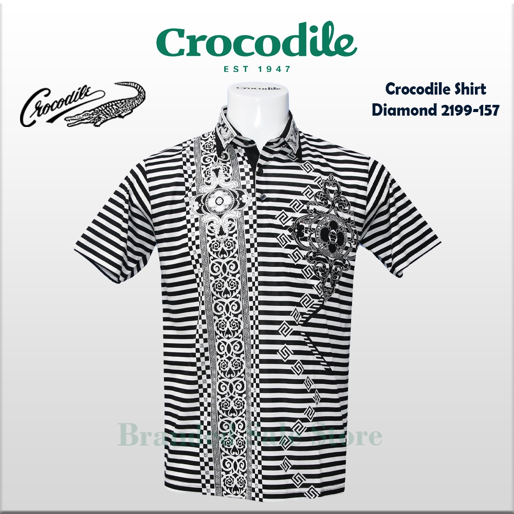 Polo Shirt Kaos Kerah Kemeja CROCODILE Diamond, 2199-157-03